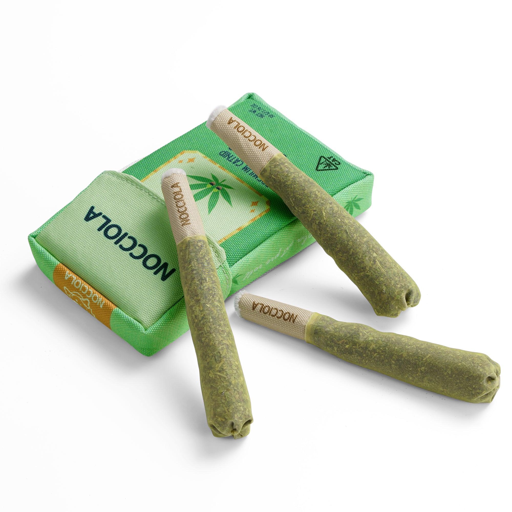 3 Pack Purr-re-roll 100% Pure Catnip Filled Cat Toys