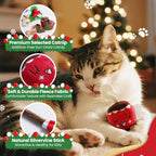 5 Pack Jolly Kitty 100% Pure Catnip Filled Christmas Cat Toys