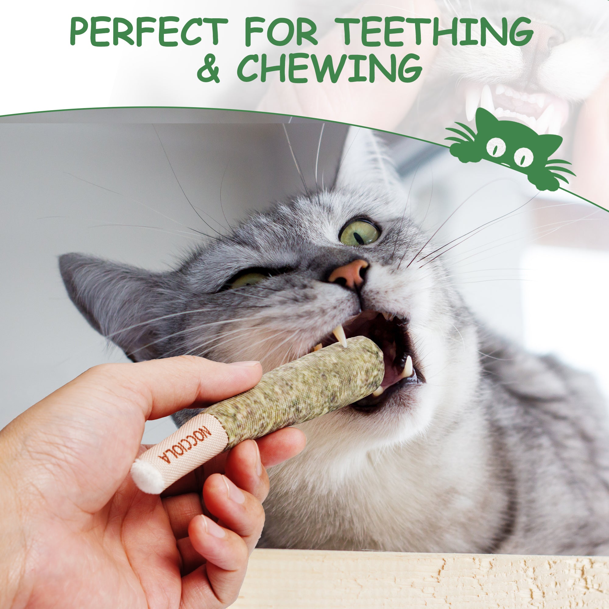 3 Pack Purr-re-roll 100% Pure Catnip Filled Cat Toys
