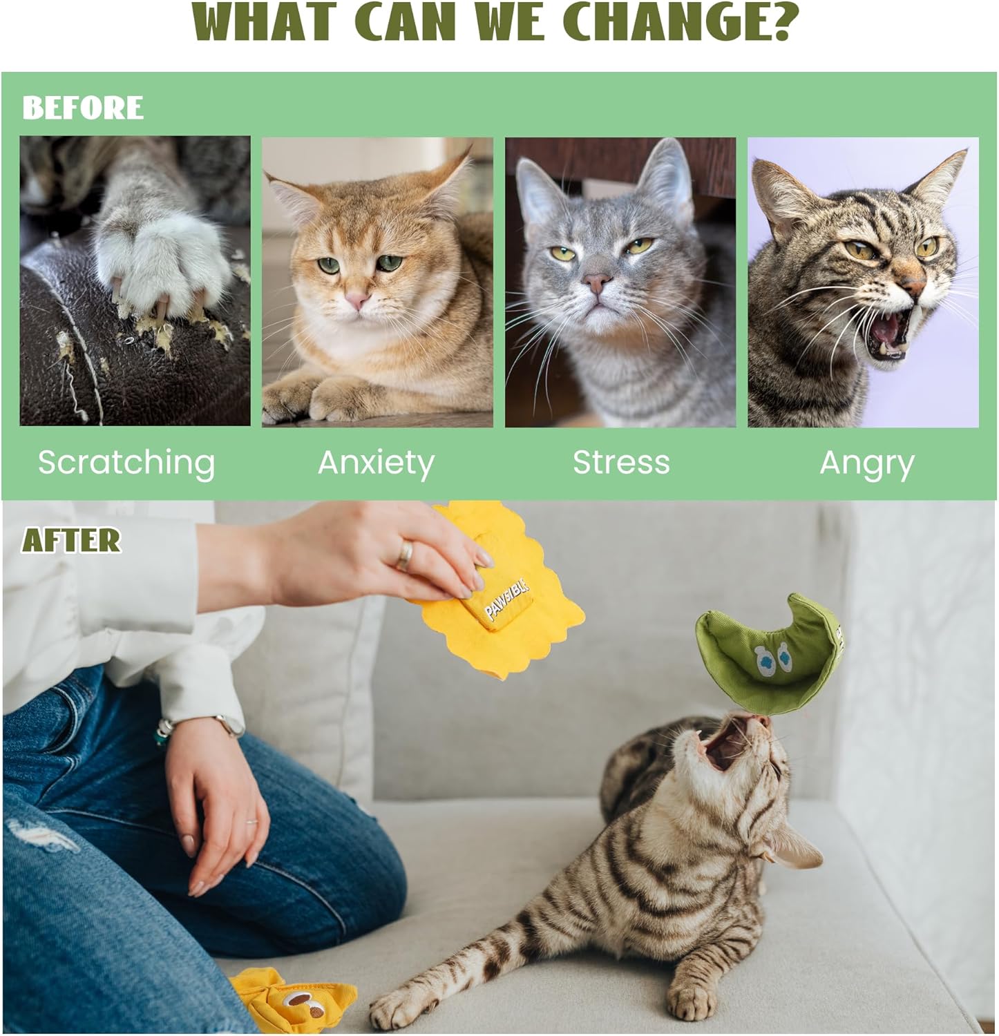 3 Pack Pasta 100% Pure Catnip Filled Cat Toys
