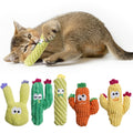 5 Pack Cactus 100% Pure Catnip Filled Cat Toys
