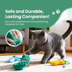 3 Pack Pickled Yummies Natural Catnip Filled Cat Plush Toys